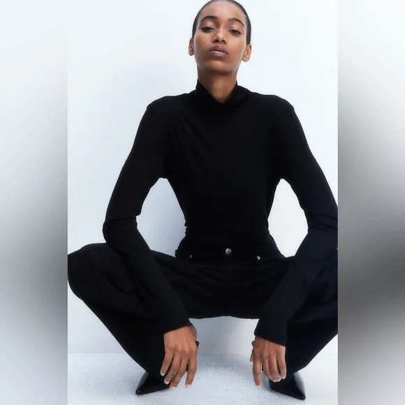 H&M Ribbed Turtleneck - Picture 1 of 5